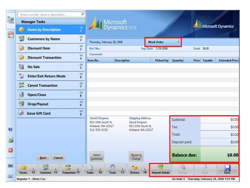 microsoft dynamics pos 2009 see employee log on