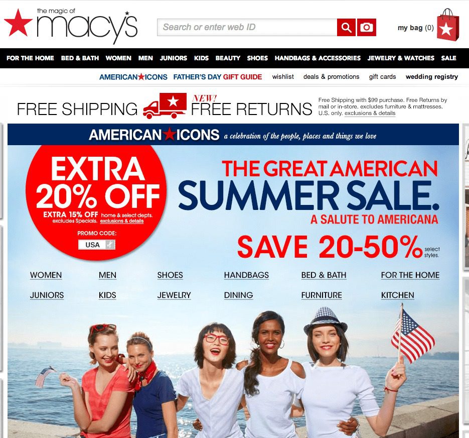 Macy's father's day store coupon