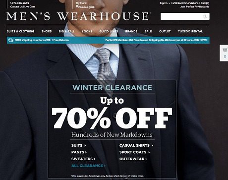 Clearance Pants  Men's Wearhouse