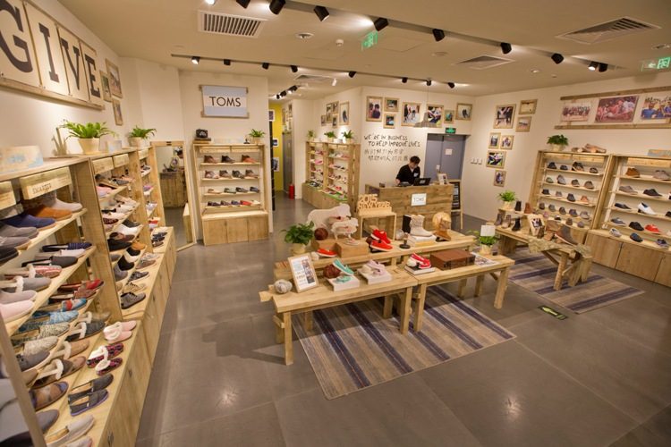 toms shoes corporate