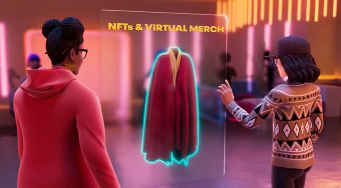 NFTs and virtual merch